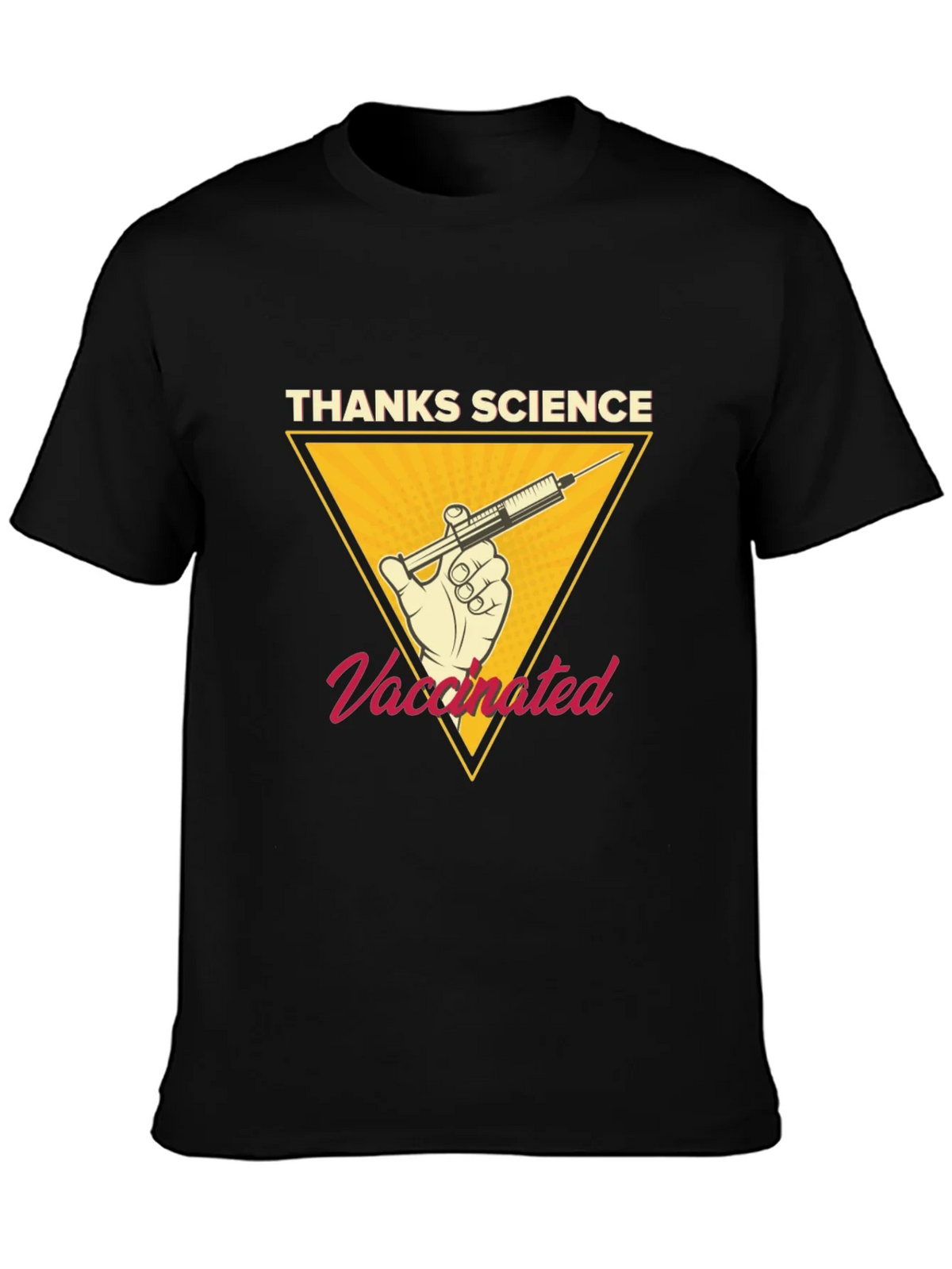 Thanks Science Vaccinated T-Shirt product image 3