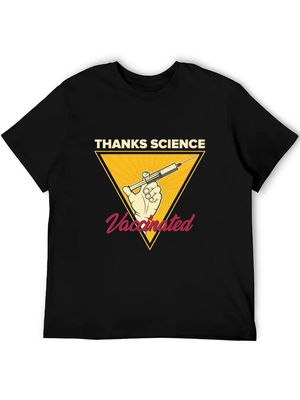 Thanks Science Vaccinated T-Shirt product image 5
