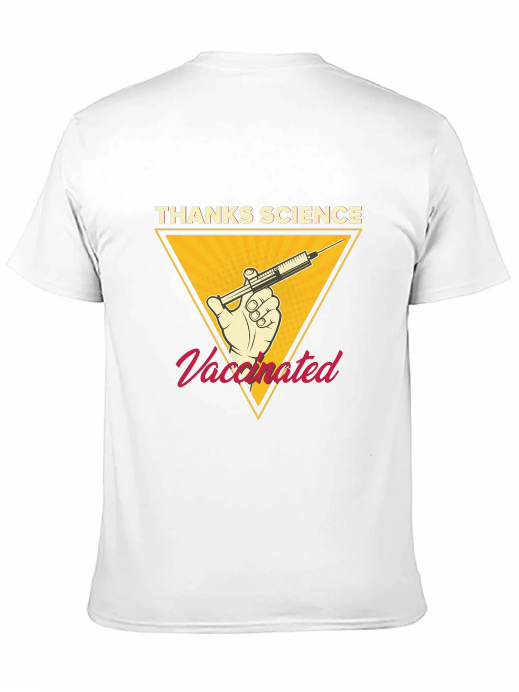 Thanks Science Vaccinated T-Shirt product image 10