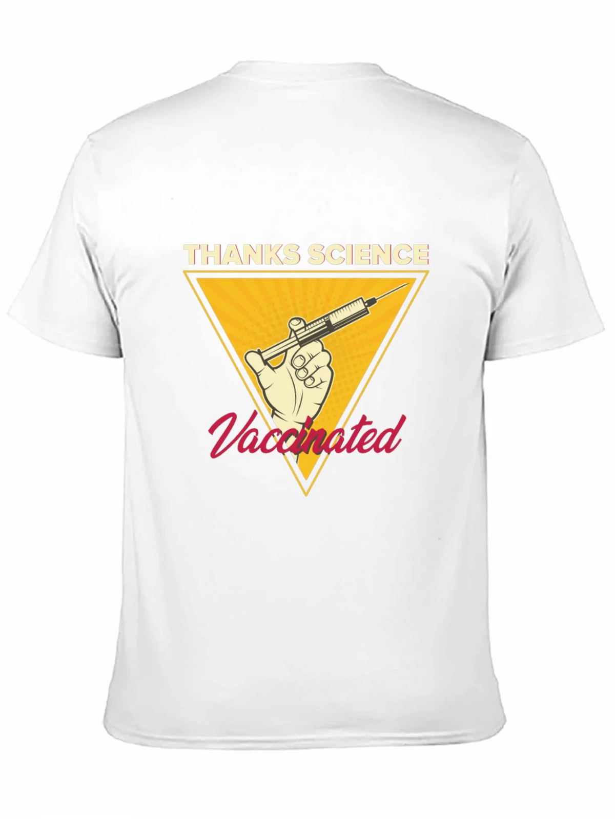 Thanks Science Vaccinated T-Shirt product image 10