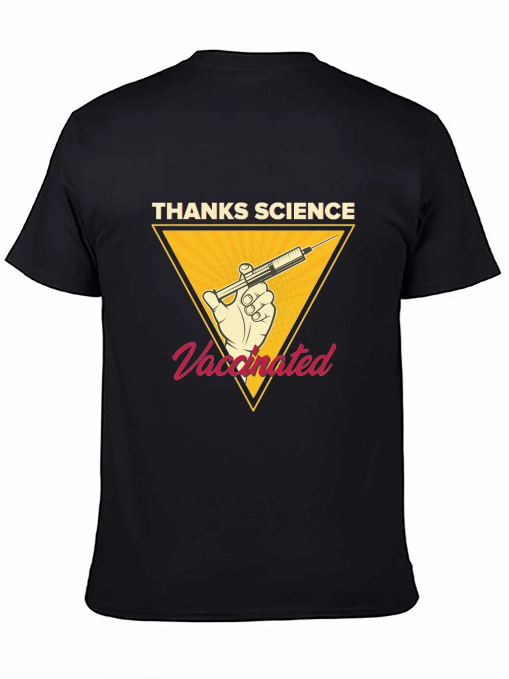 Thanks Science Vaccinated T-Shirt product image 4