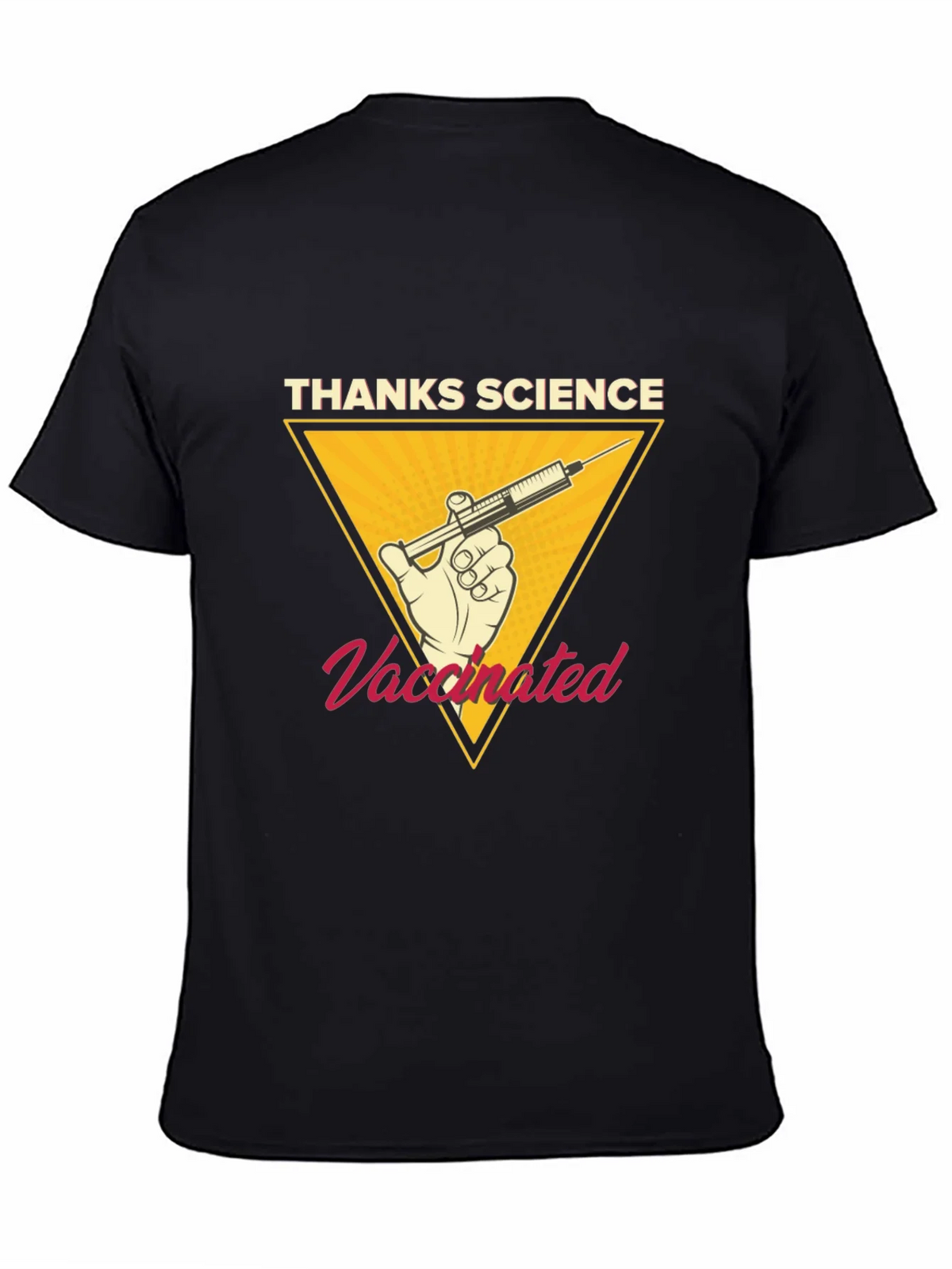 Thanks Science Vaccinated T-Shirt product image 4