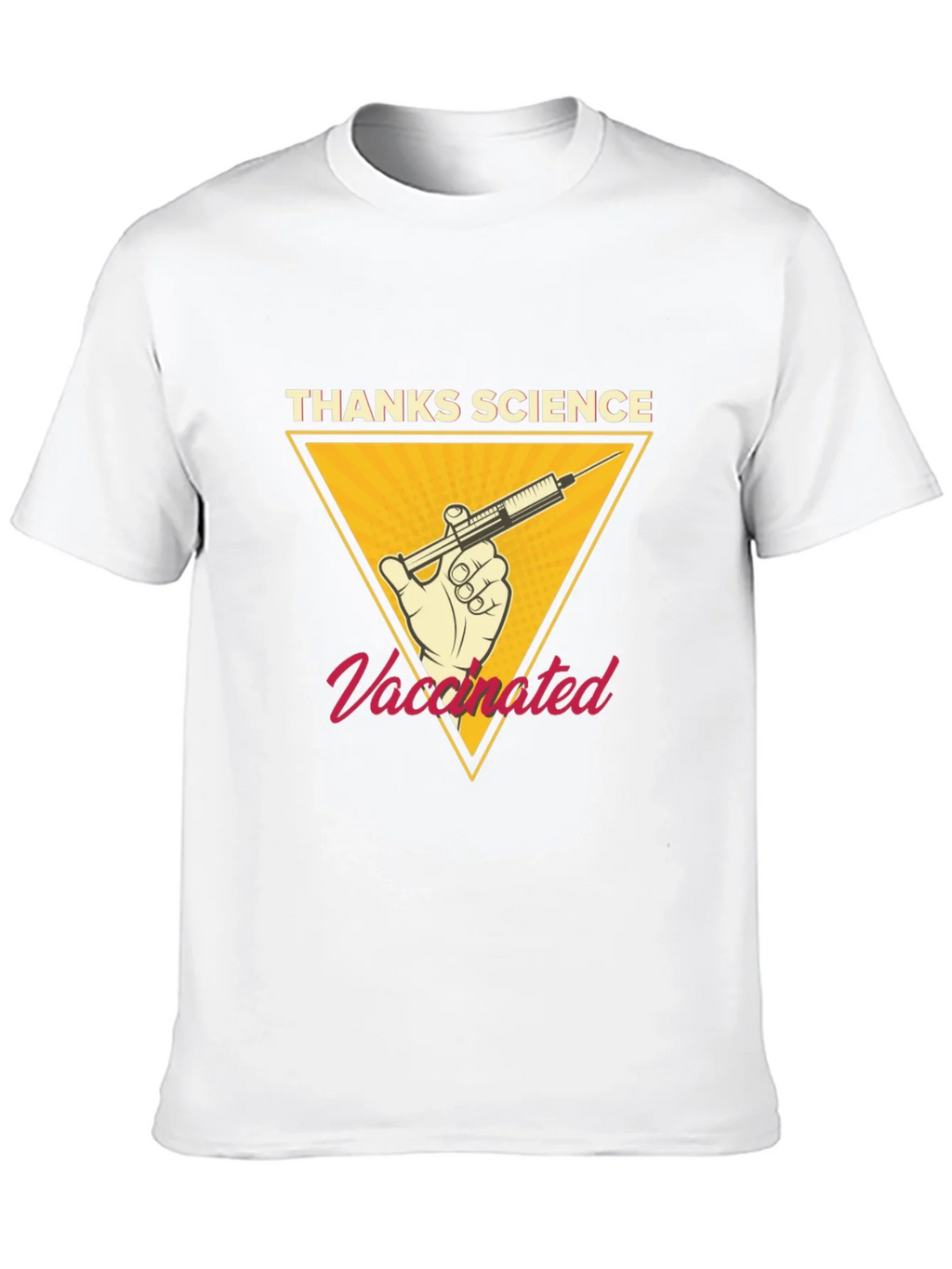 Thanks Science Vaccinated T-Shirt product image 9