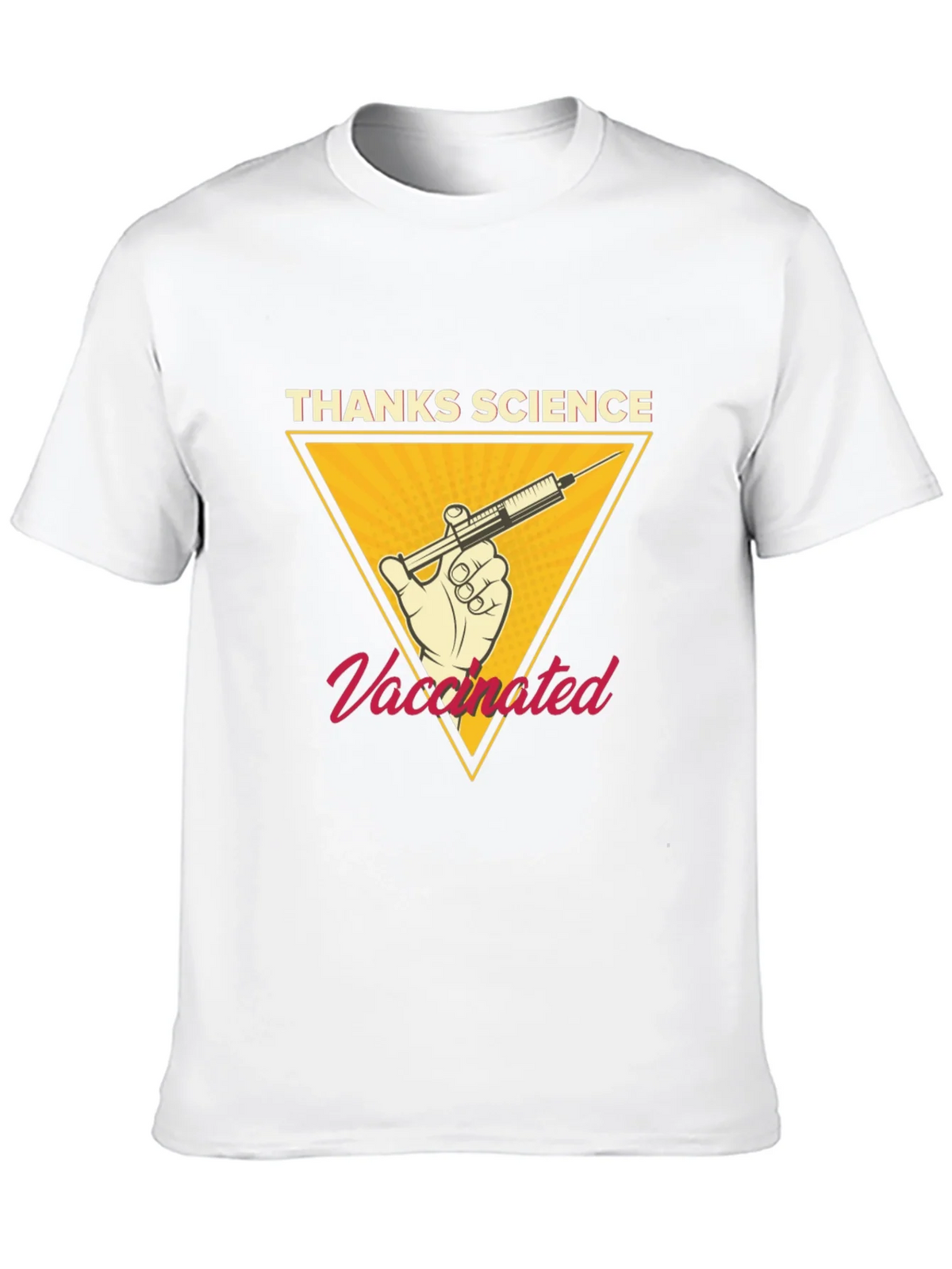 Thanks Science Vaccinated T-Shirt product image 9