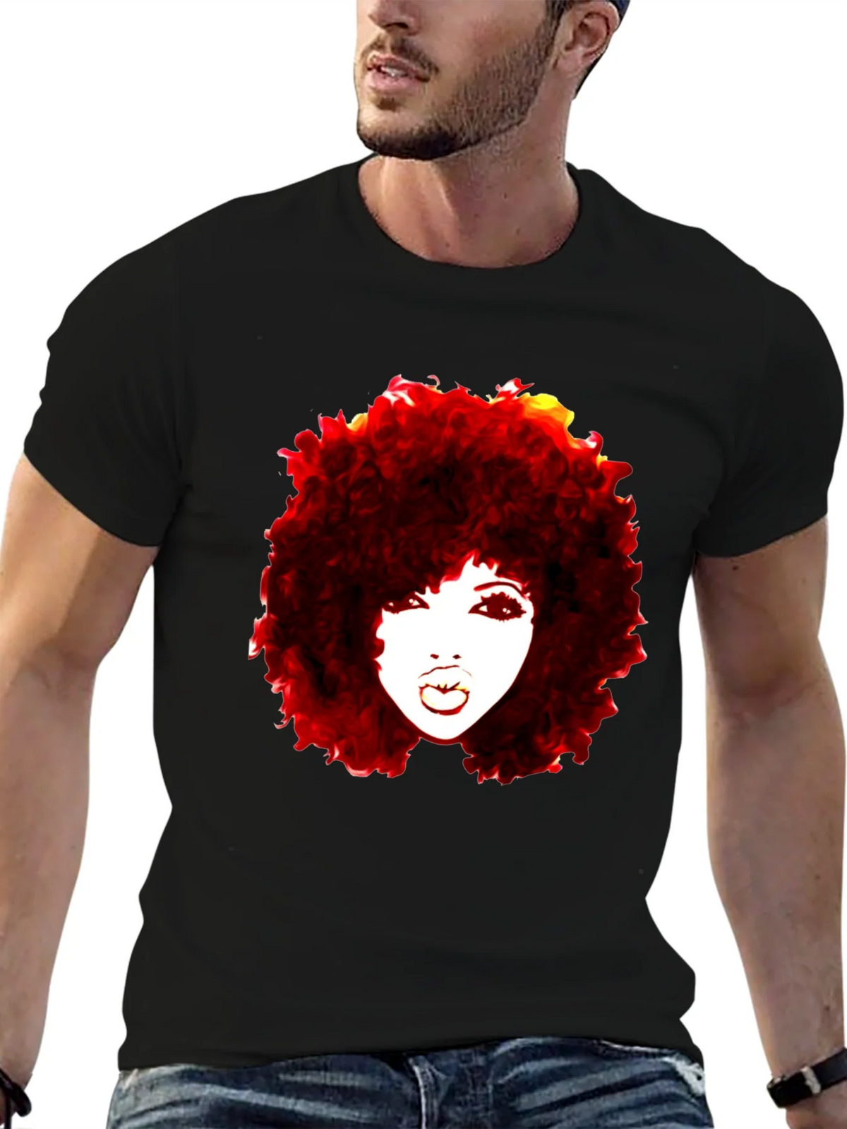 Afro Diva Graphic Tee - Bold Style product image 6