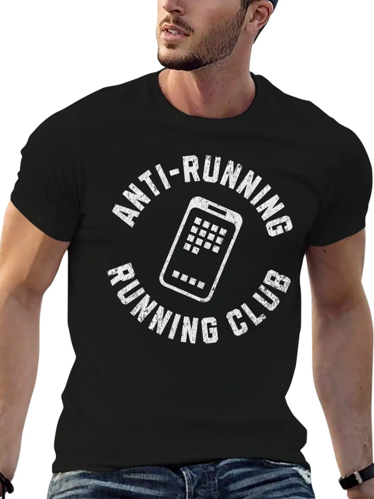 Anti-Running Club Novelty T-Shirt product image 6