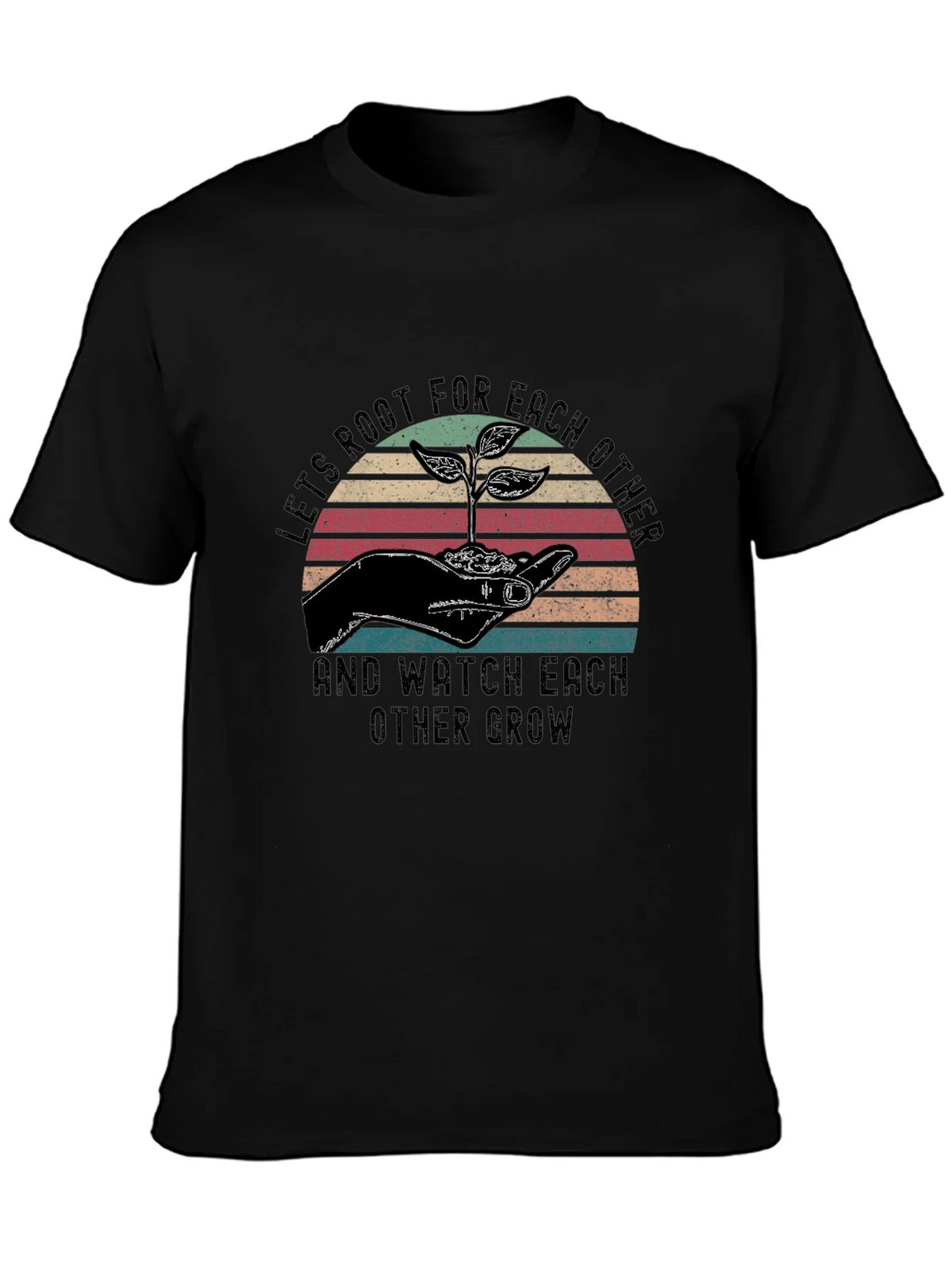 Lets Root For Each Other Graphic Tee product image 3