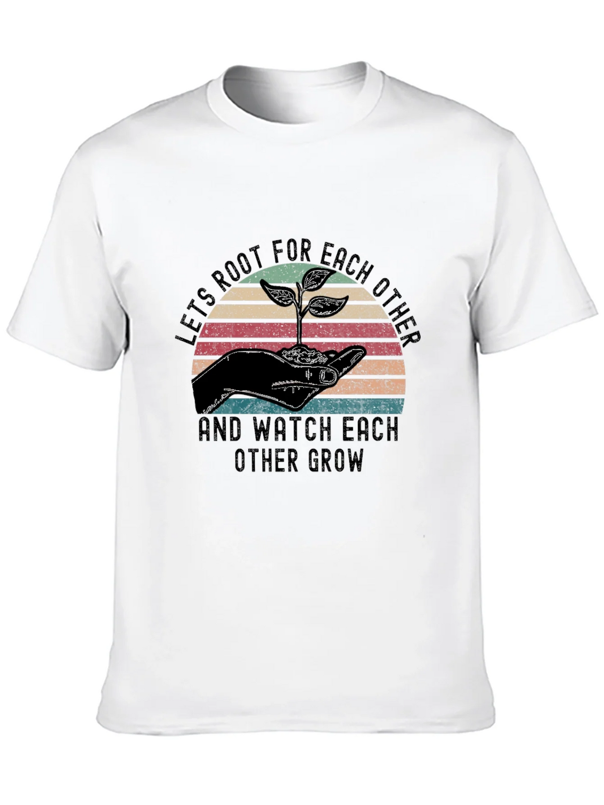 Lets Root For Each Other Graphic Tee product image 9