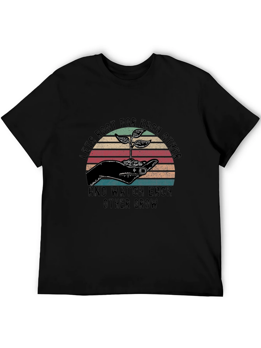 Lets Root For Each Other Graphic Tee product image 5