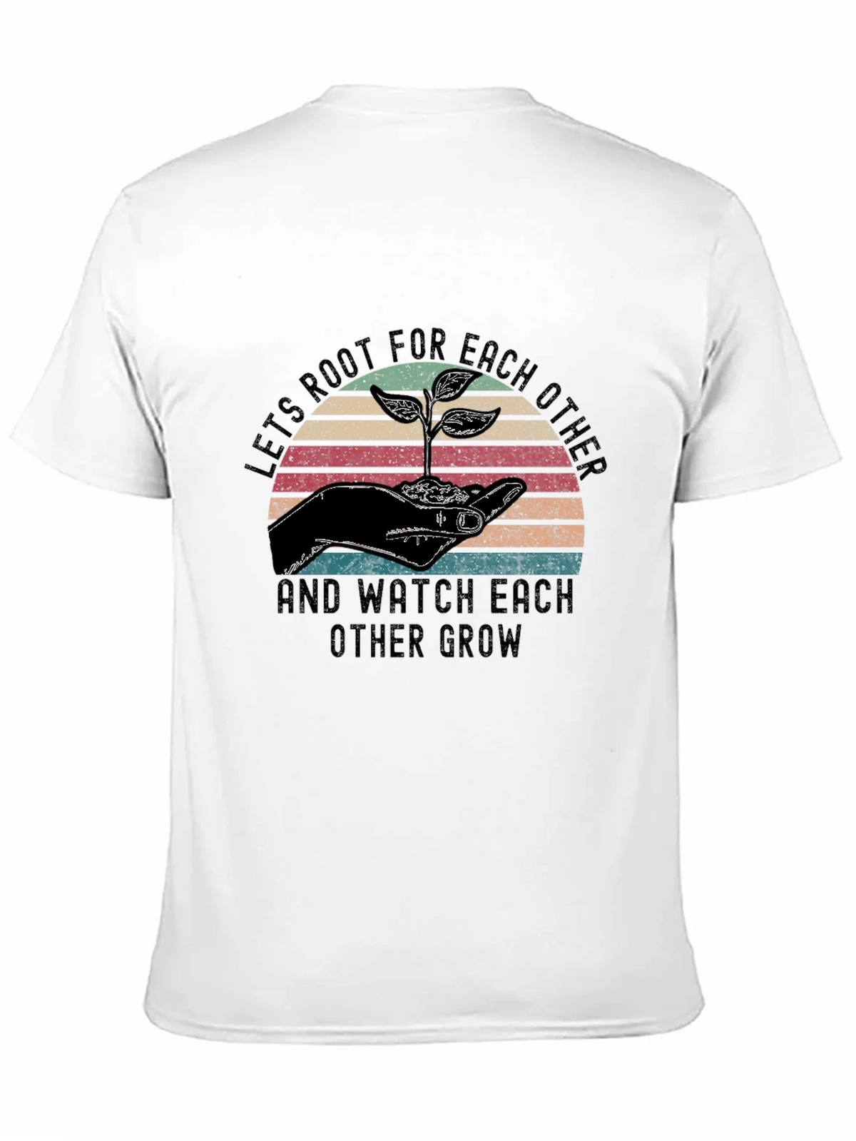 Lets Root For Each Other Graphic Tee product image 10