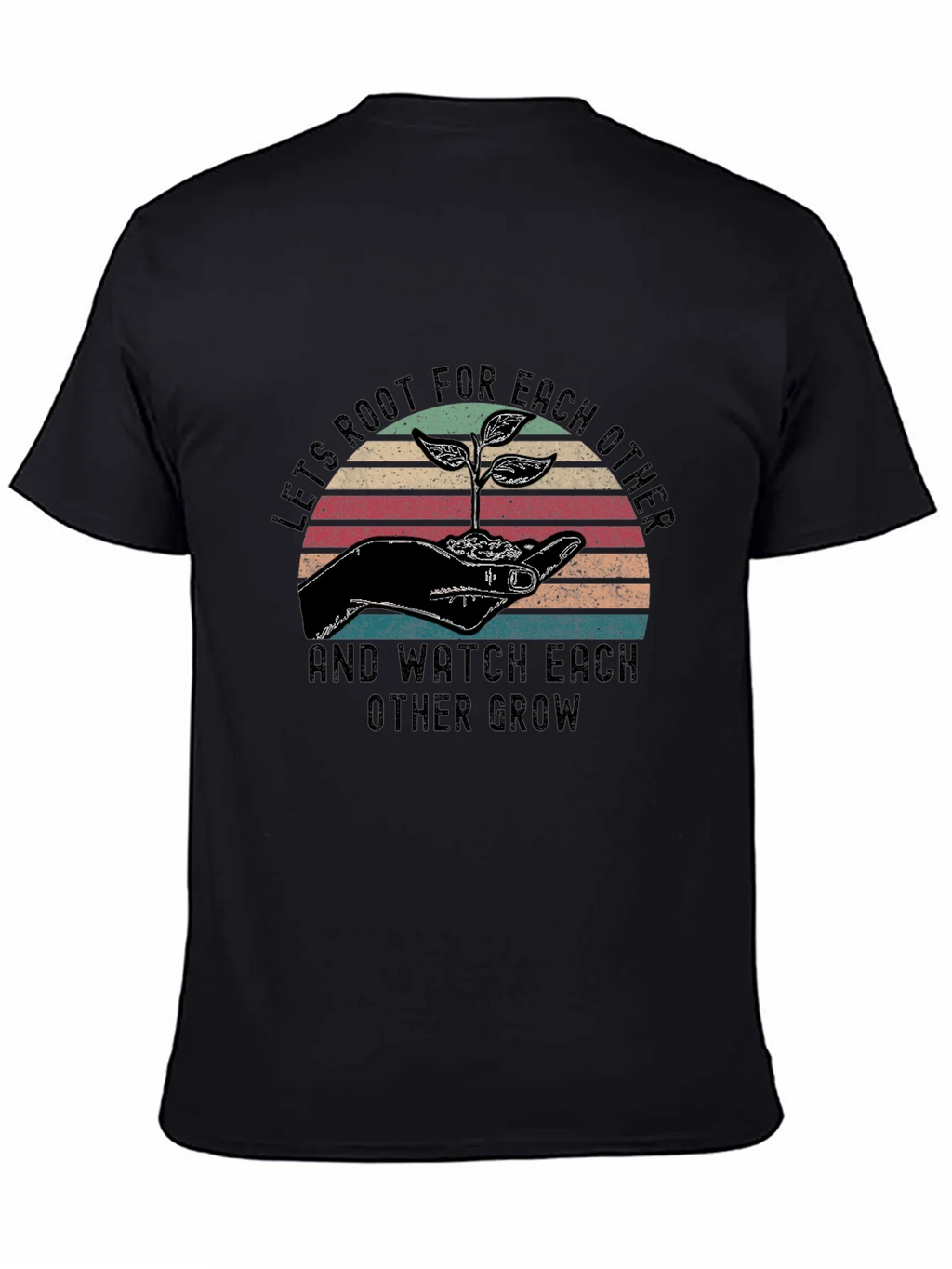 Lets Root For Each Other Graphic Tee product image 4