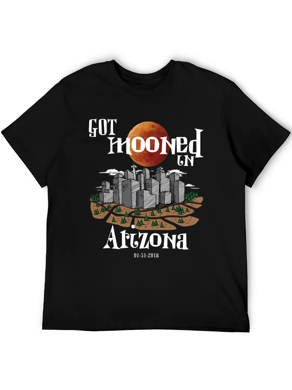 Got Mooned in Arizona T-Shirt product image 5