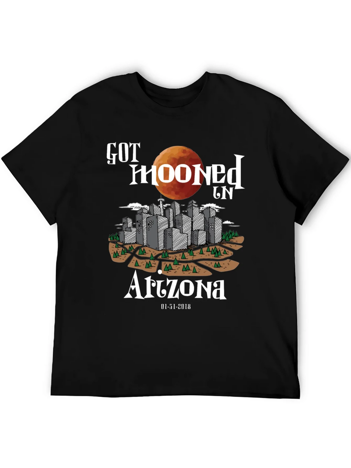Got Mooned in Arizona T-Shirt product image 5