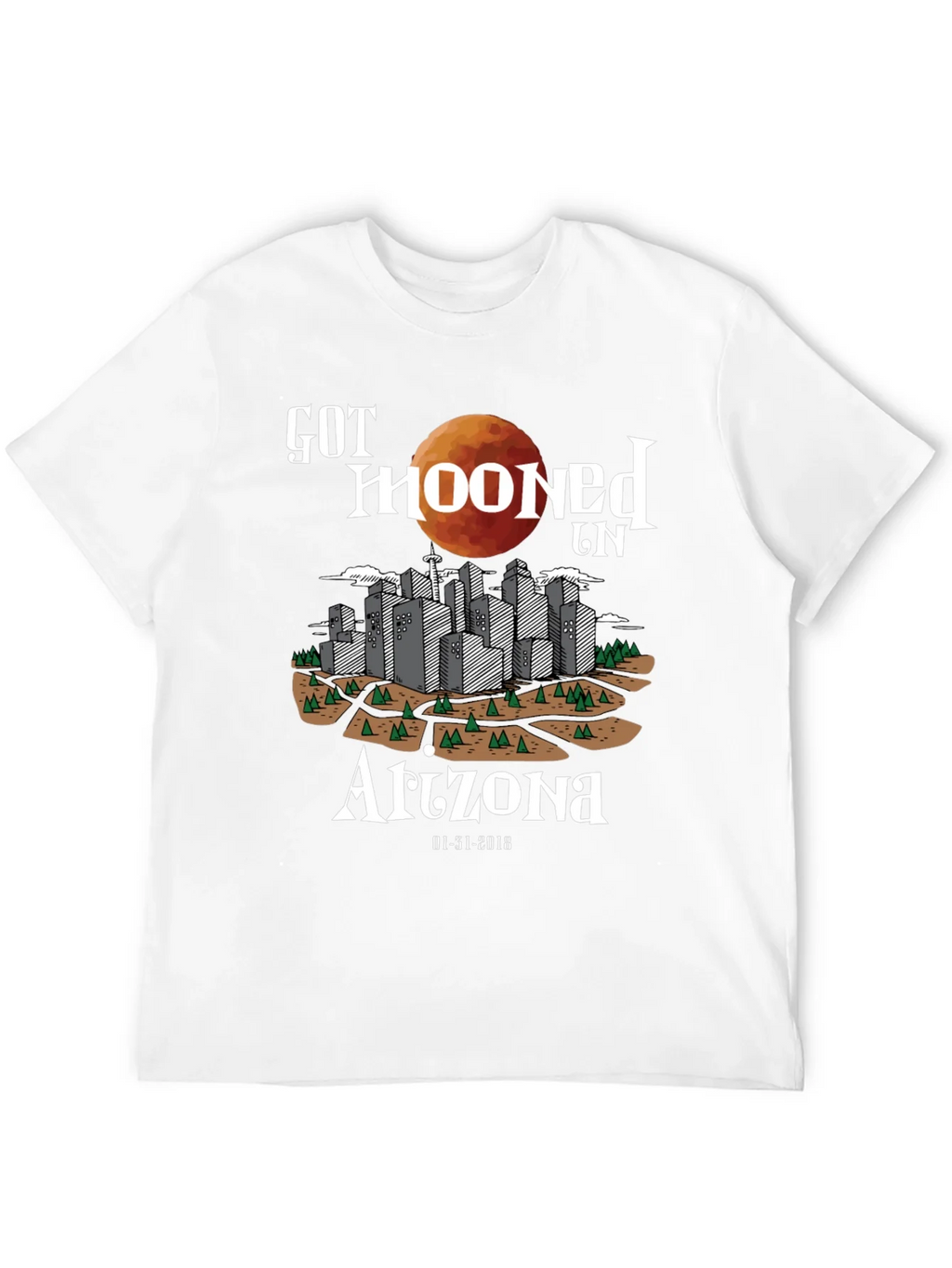 Got Mooned in Arizona T-Shirt product image 11