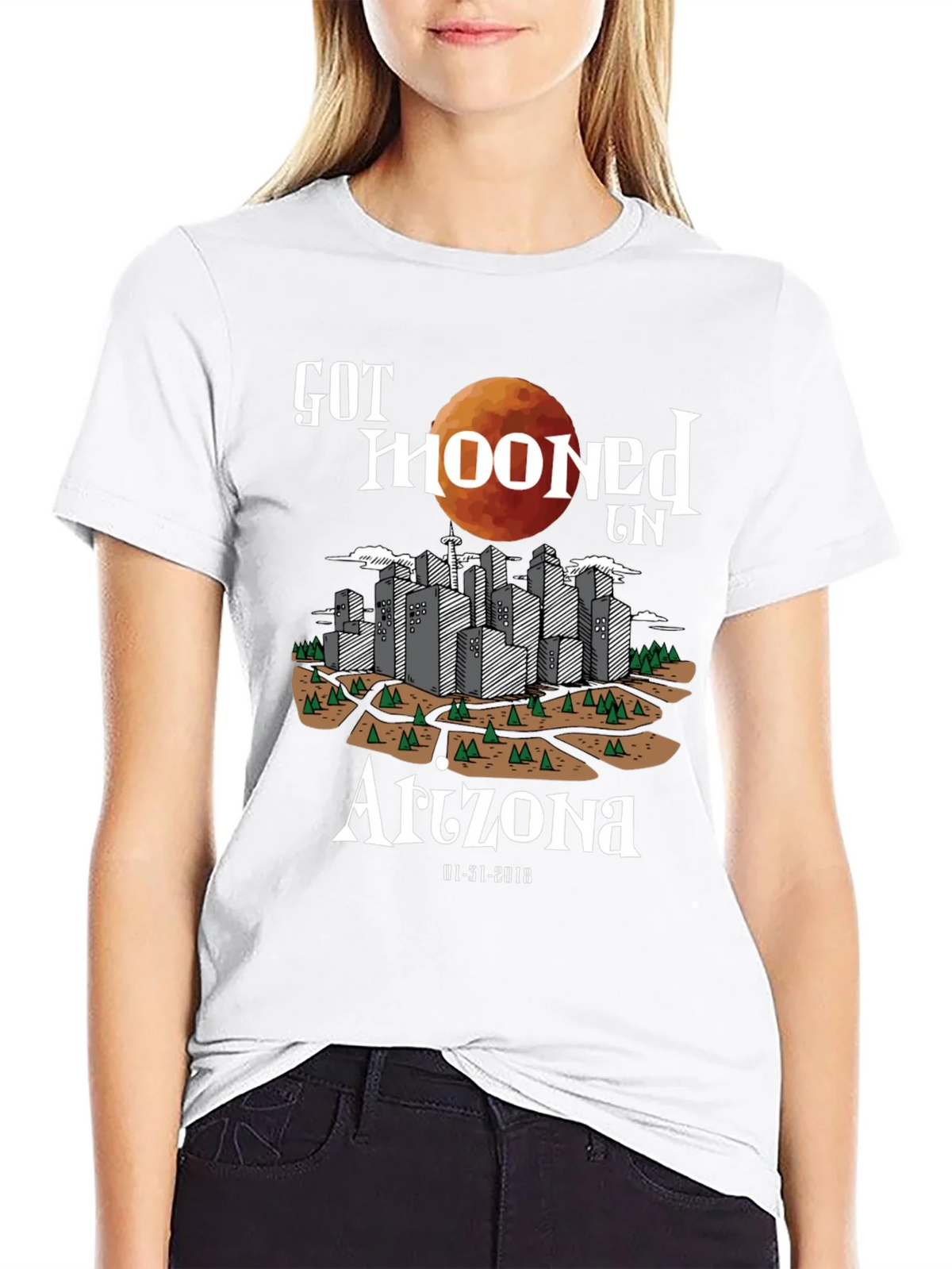 Got Mooned in Arizona T-Shirt product image 8