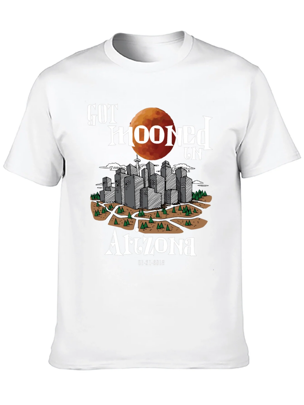Got Mooned in Arizona T-Shirt product image 9