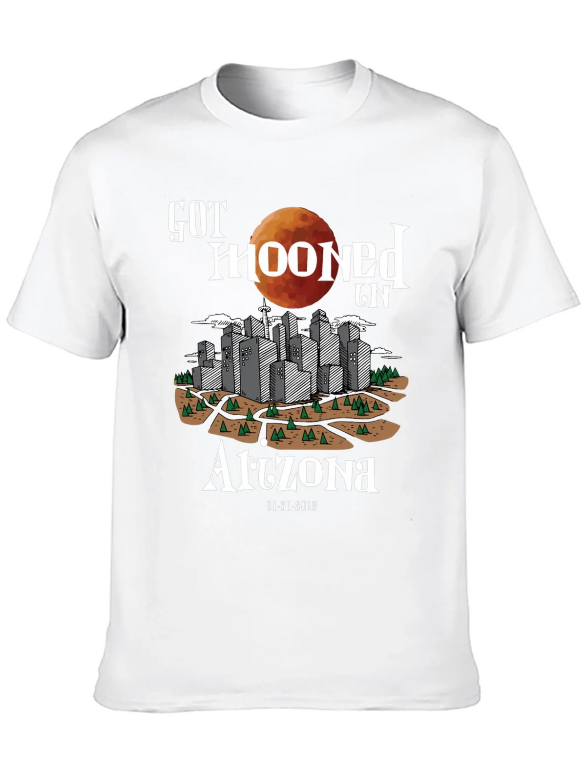 Got Mooned in Arizona T-Shirt product image 9