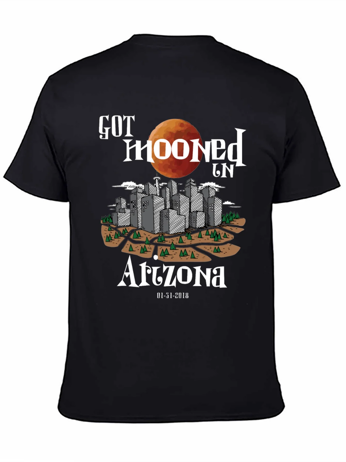 Got Mooned in Arizona T-Shirt product image 4