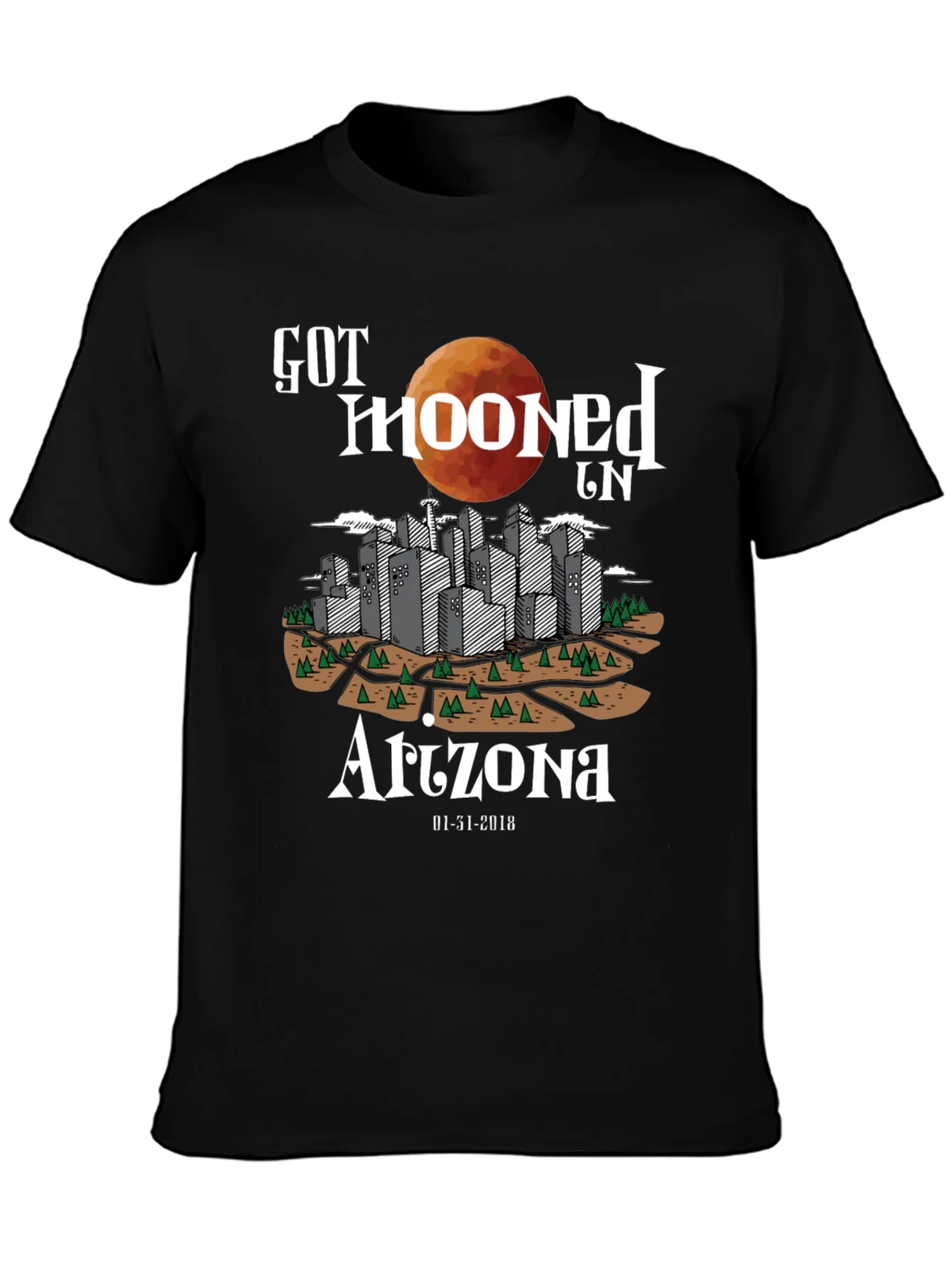 Got Mooned in Arizona T-Shirt product image 3