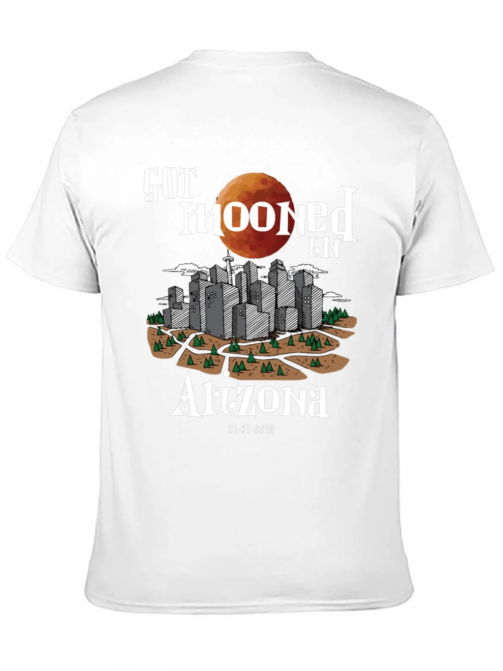 Got Mooned in Arizona T-Shirt product image 10