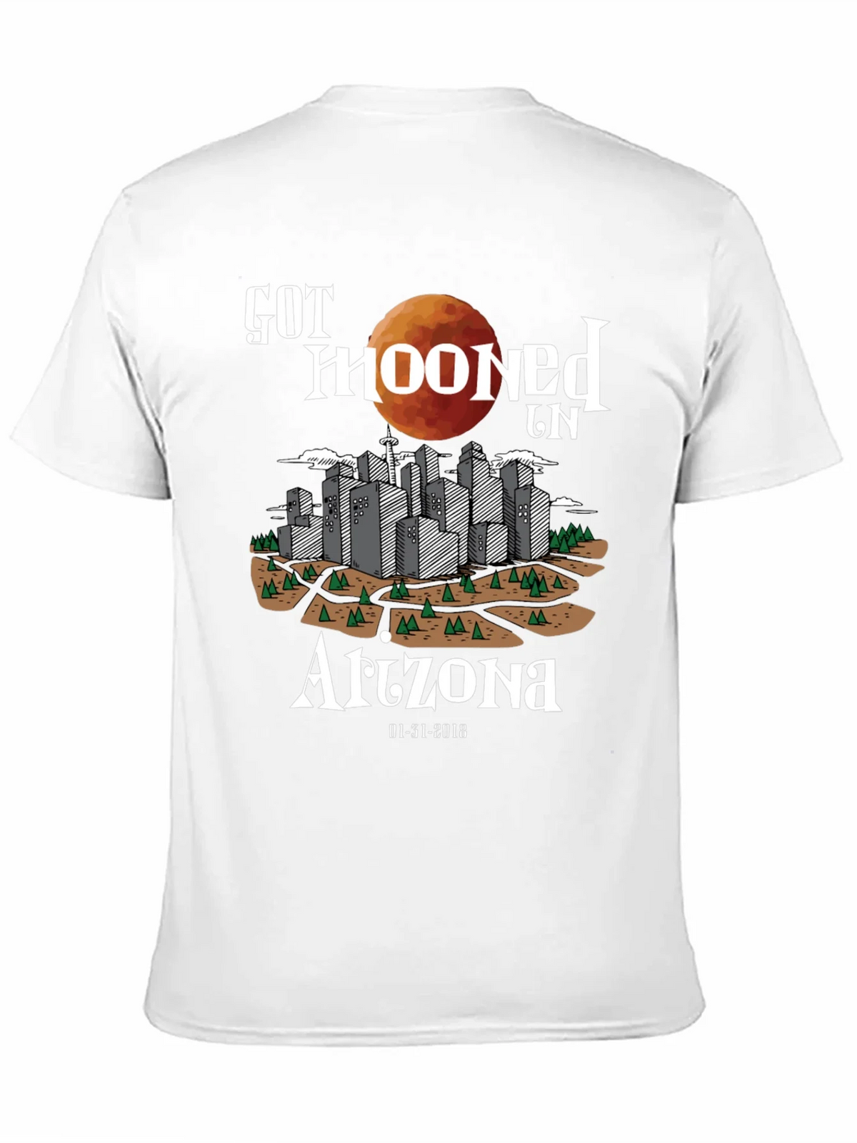 Got Mooned in Arizona T-Shirt product image 10