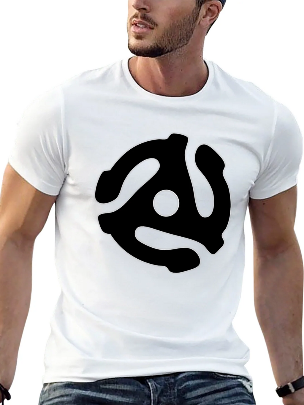 Retro Record Adapter T-Shirt - Music Lover Tee product image 12