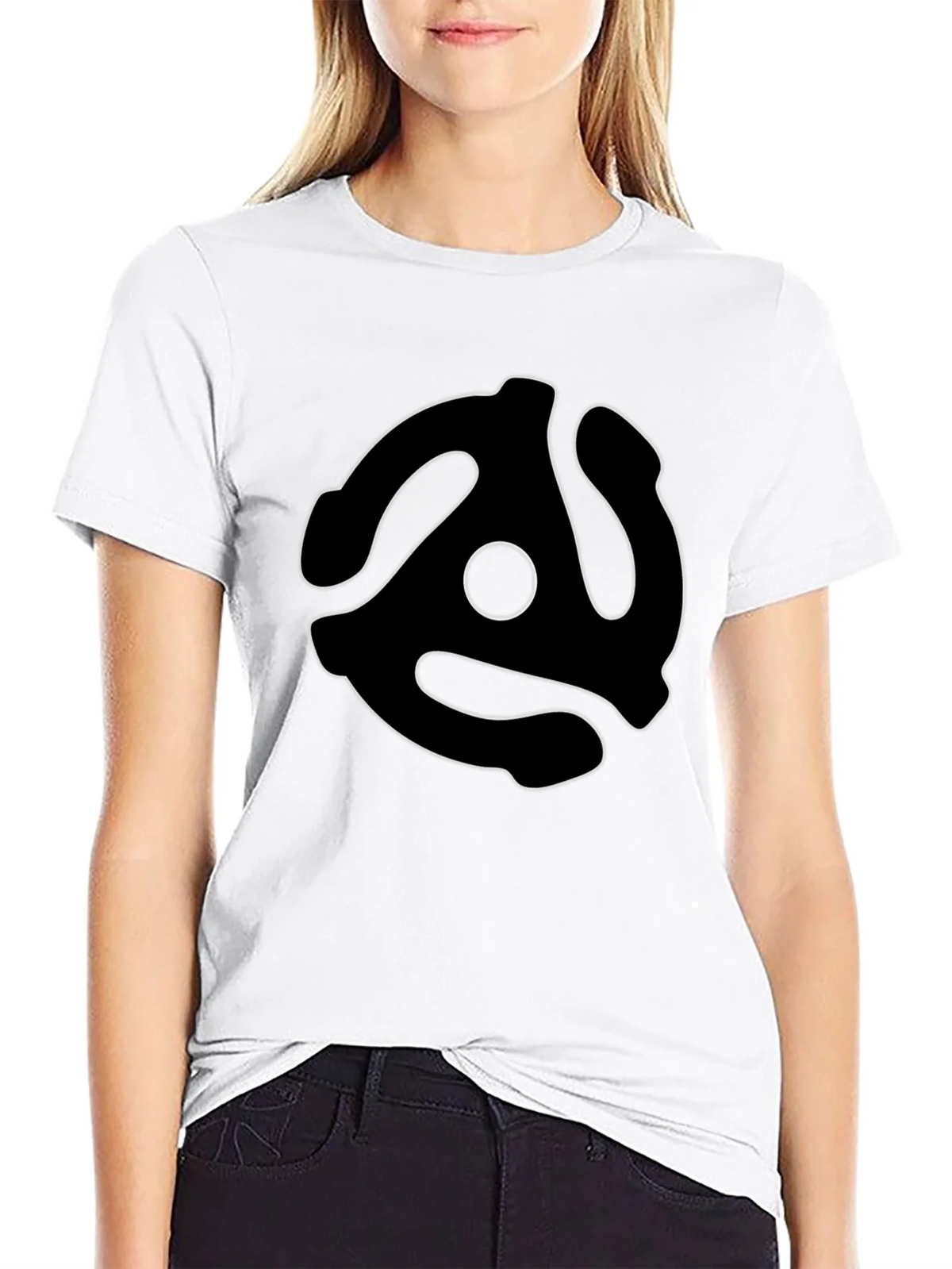 Retro Record Adapter T-Shirt - Music Lover Tee product image 8