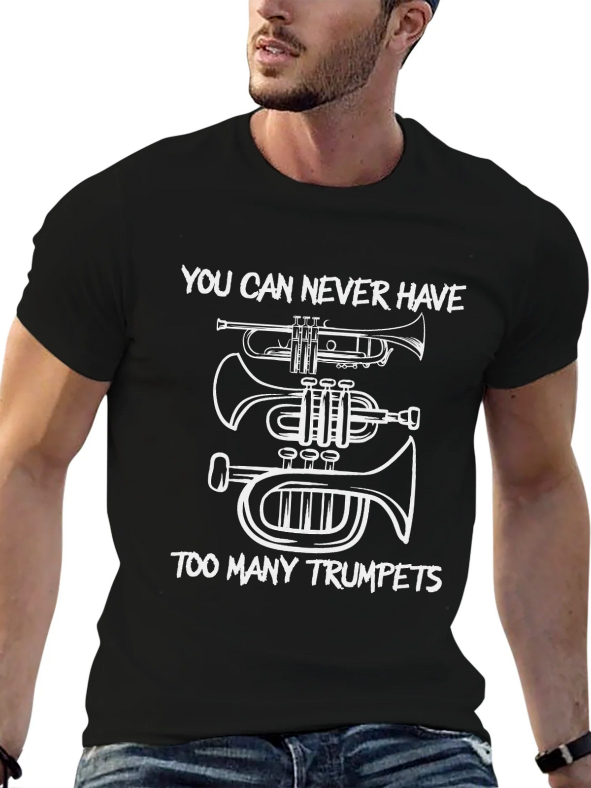 Trumpet Fan T-Shirt - You Can Never Have Too Many Trumpets product image 6