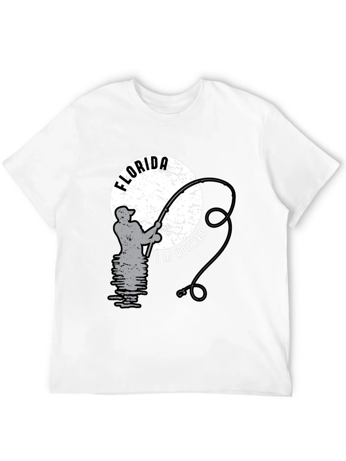 Florida Im Hooked Fishing T-Shirt product image 11