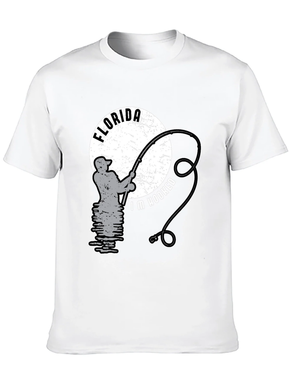 Florida Im Hooked Fishing T-Shirt product image 9