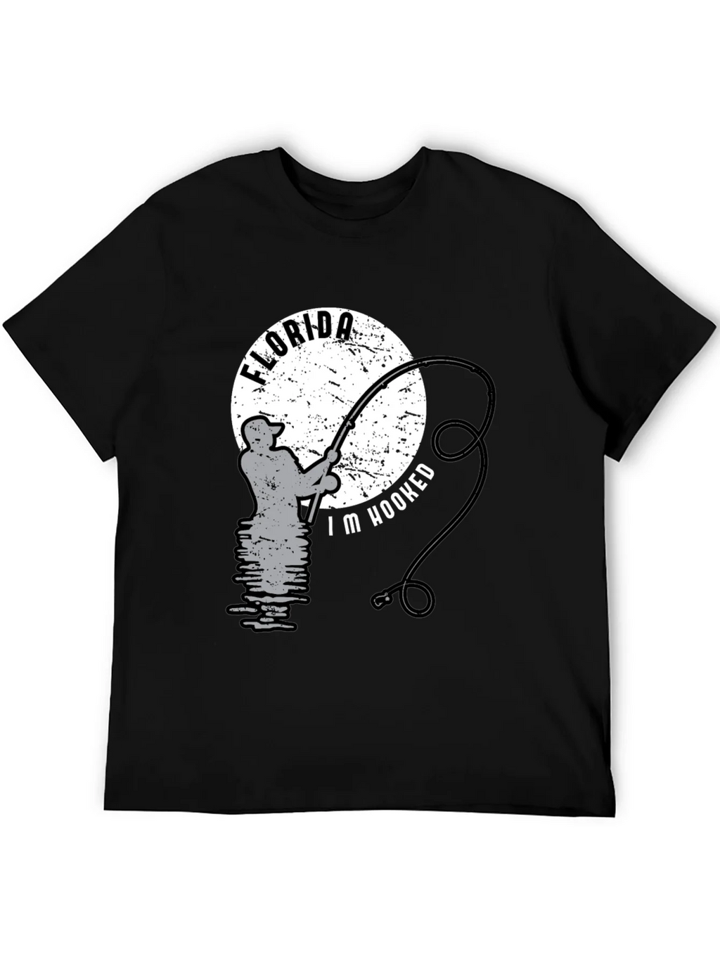 Florida Im Hooked Fishing T-Shirt product image 5