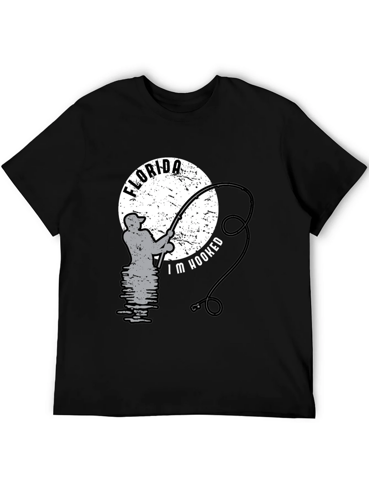 Florida Im Hooked Fishing T-Shirt product image 5
