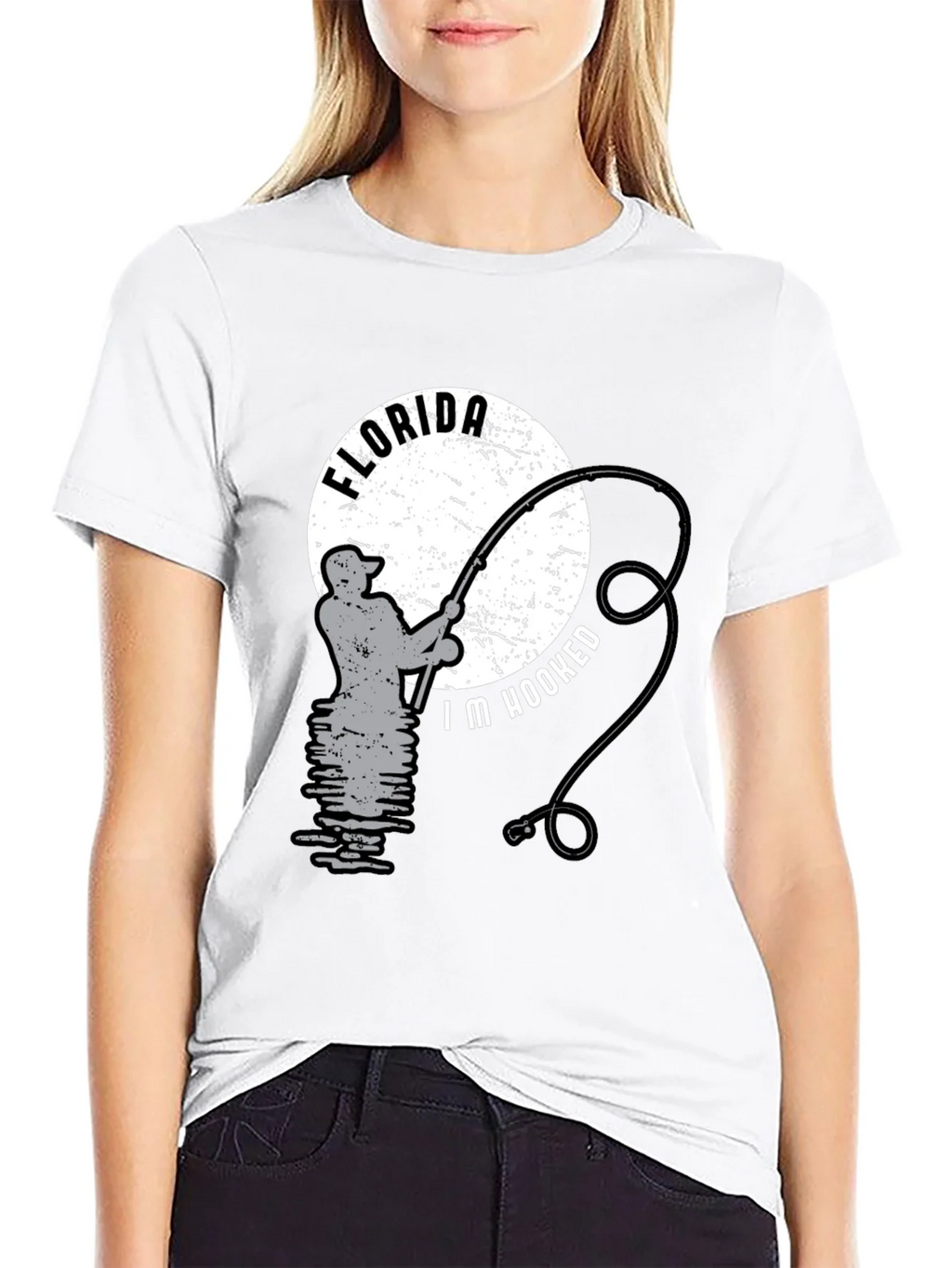 Florida Im Hooked Fishing T-Shirt product image 8