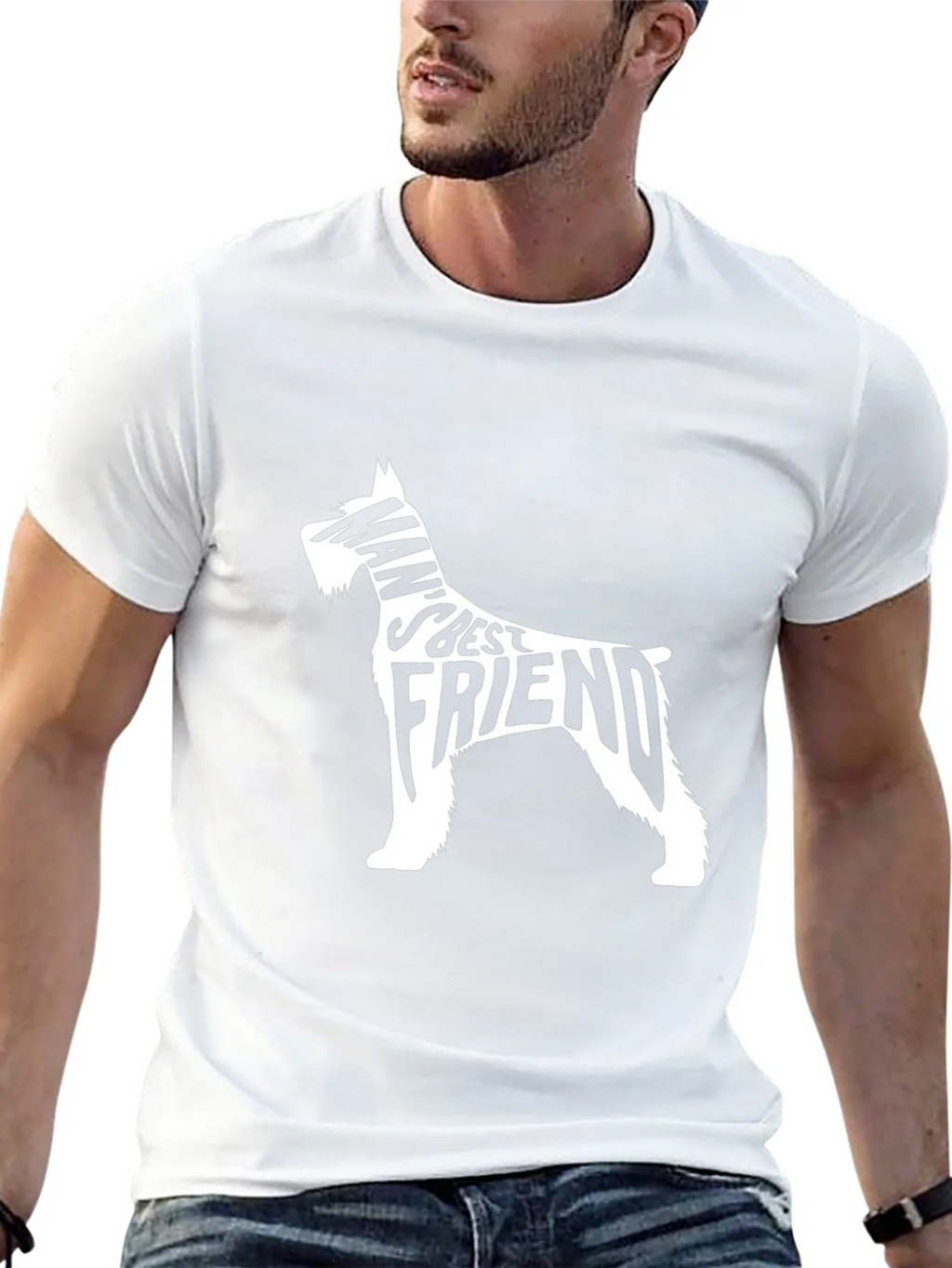 Mans Best Friend Dog Graphic T-Shirt product image 12