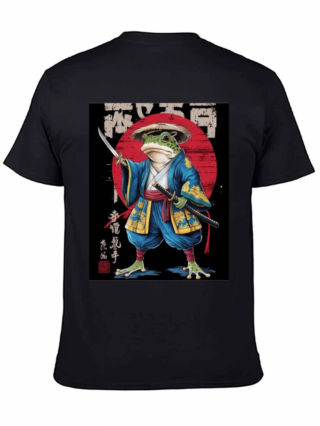 Samurai Frog Graphic Tee product image 4