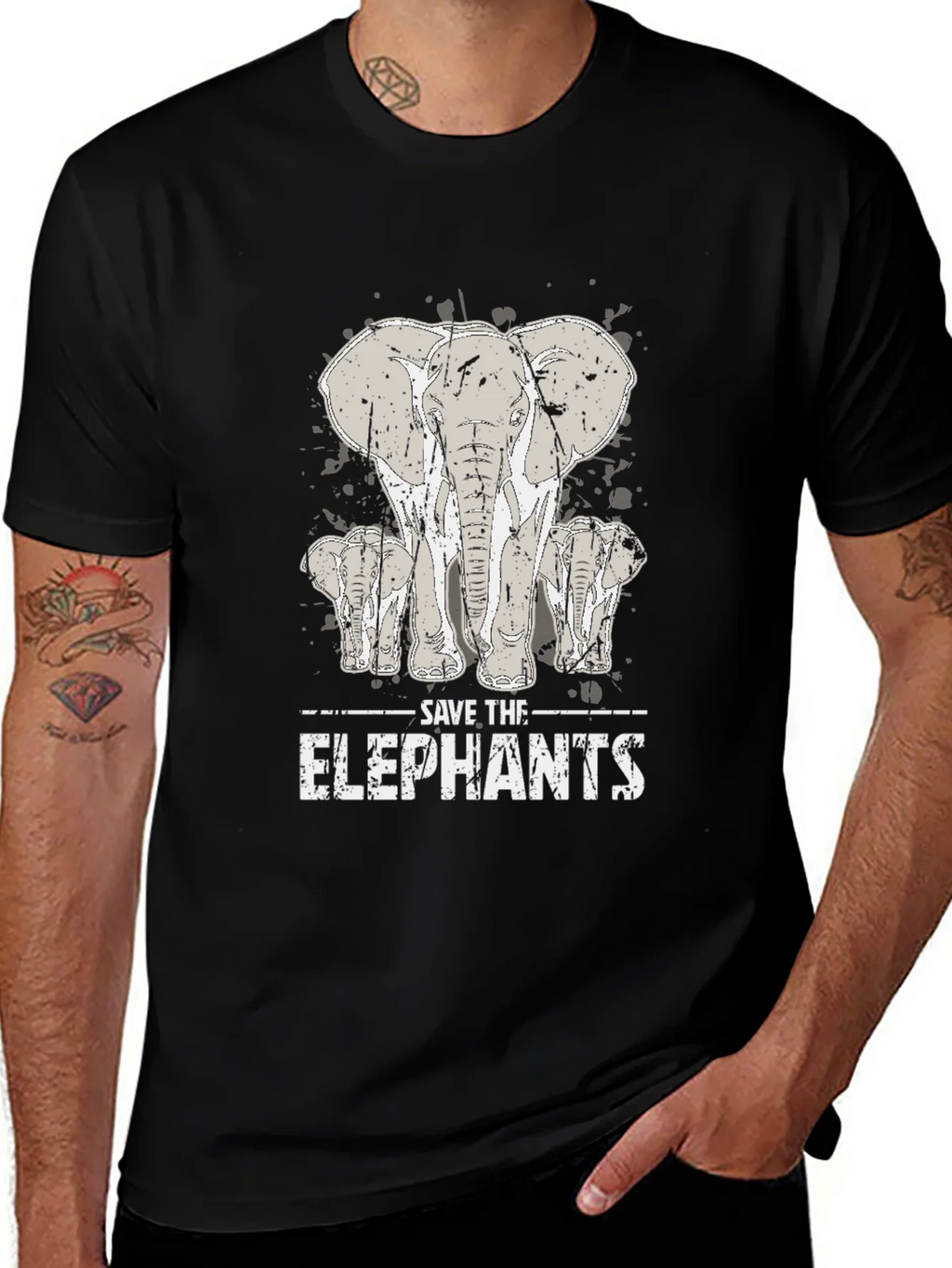 Save the Elephants Graphic Tee product image 1