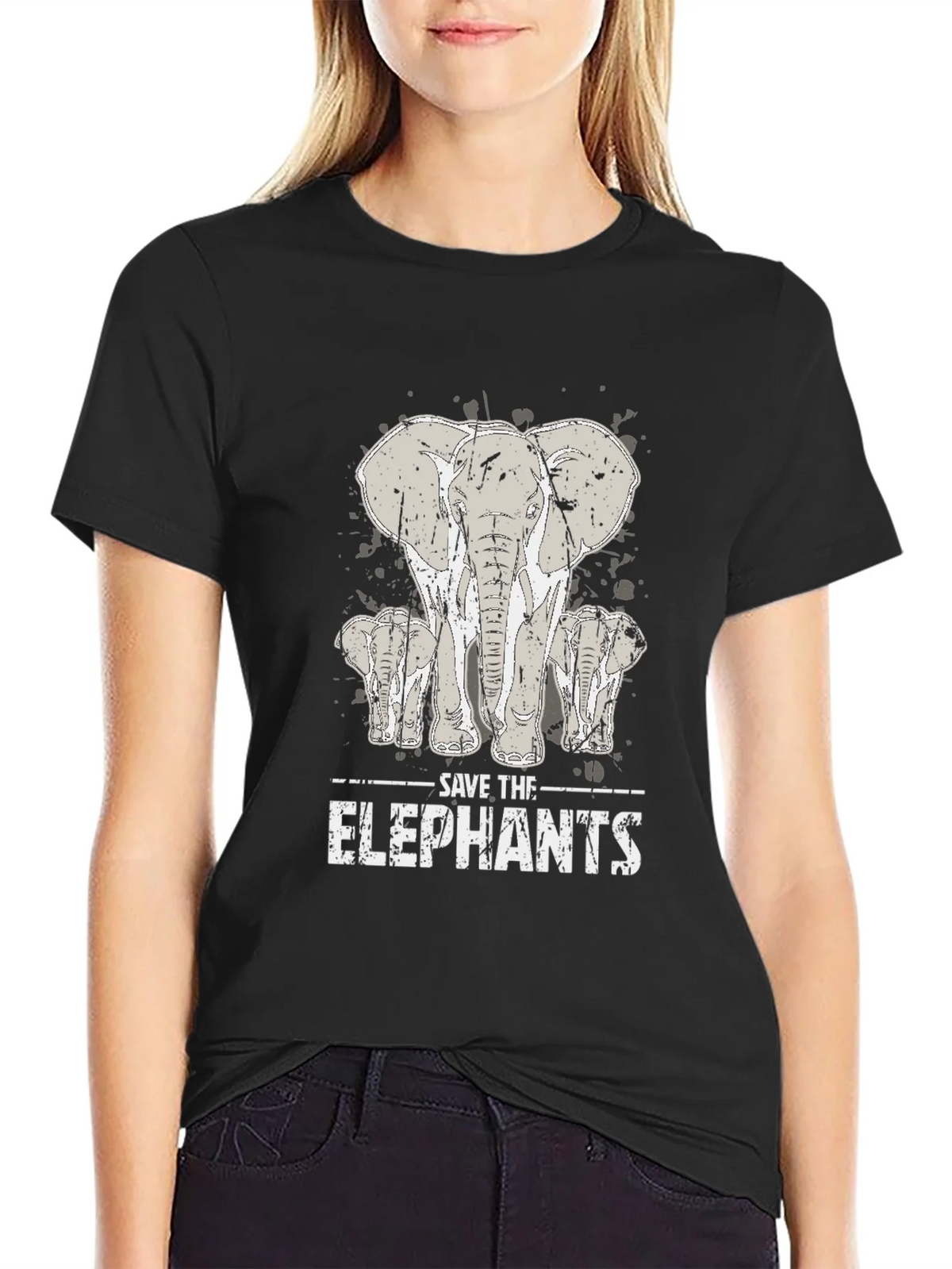 Save the Elephants Graphic Tee product image 2