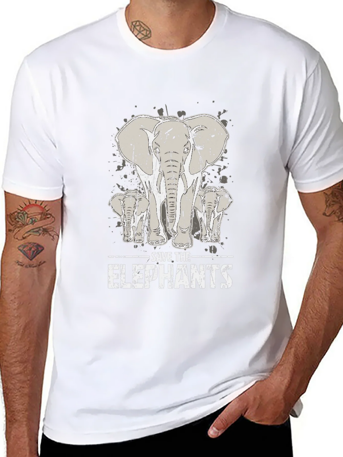 Save the Elephants Graphic Tee product image 7