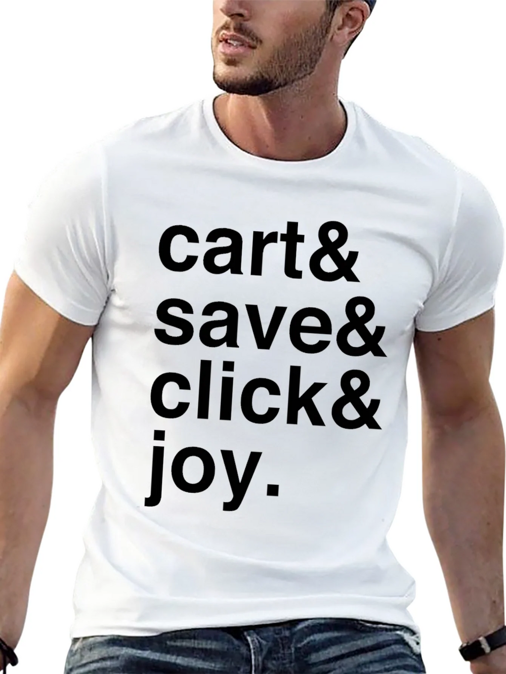 Cart Save Click & Joy Black Graphic Tee product image 12