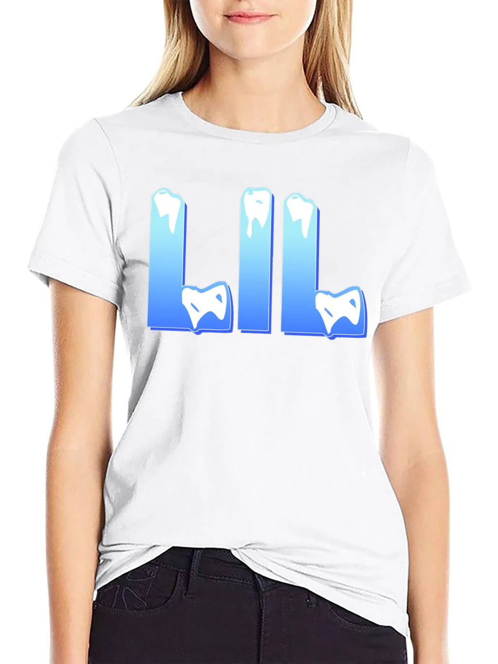 Iced Out LIL Black Tee product image 8