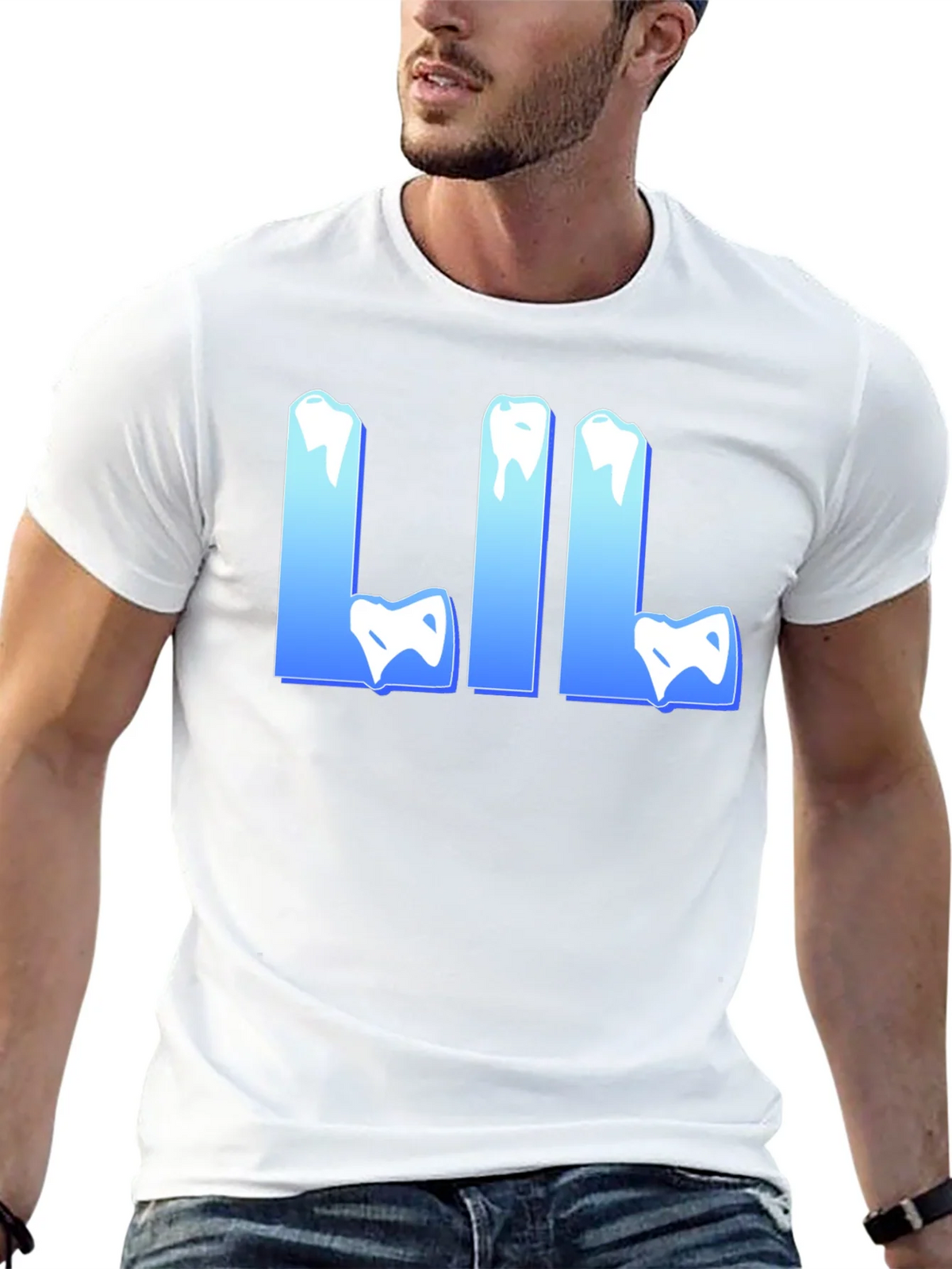 Iced Out LIL Black Tee product image 12