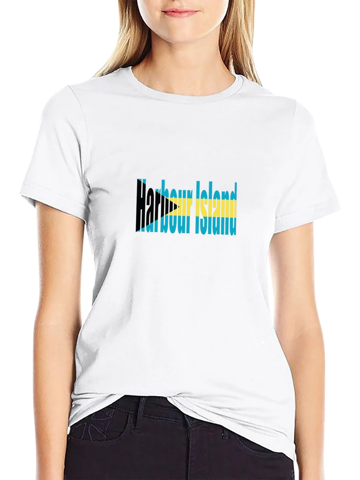 Harbour Island Bahamas Flag Graphic Tee product image 8