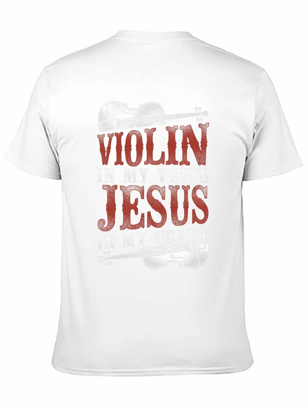Violin Jesus Graphic Tee product image 10