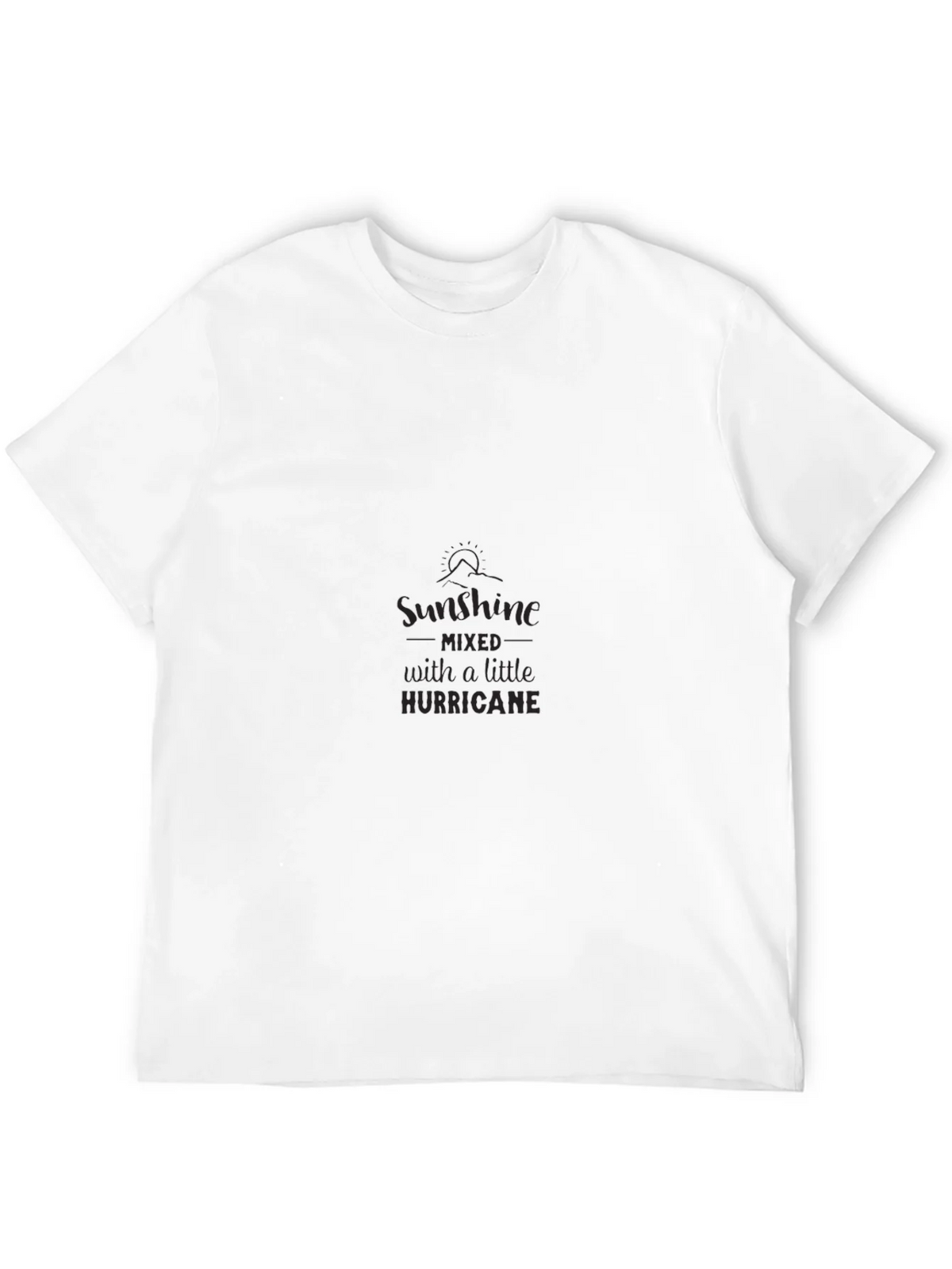 Sunshine & Hurricane Graphic Black T-Shirt product image 11