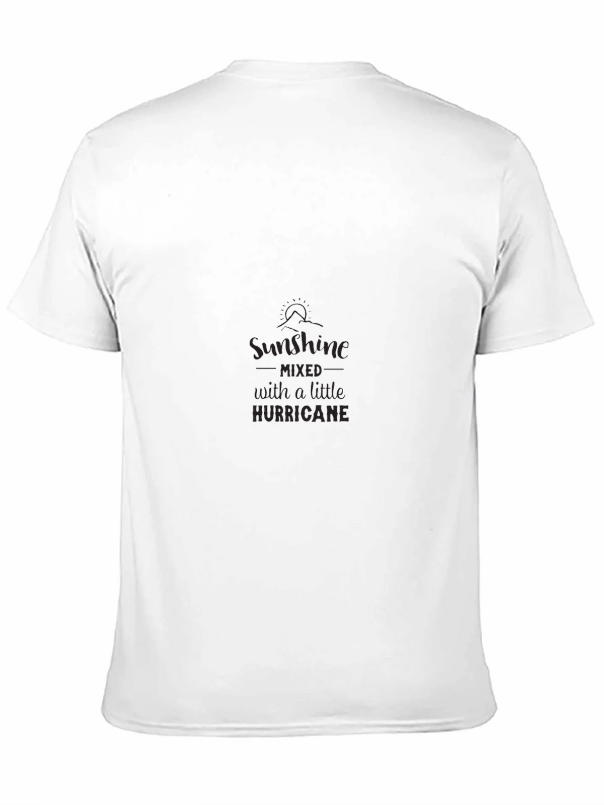 Sunshine & Hurricane Graphic Black T-Shirt product image 10