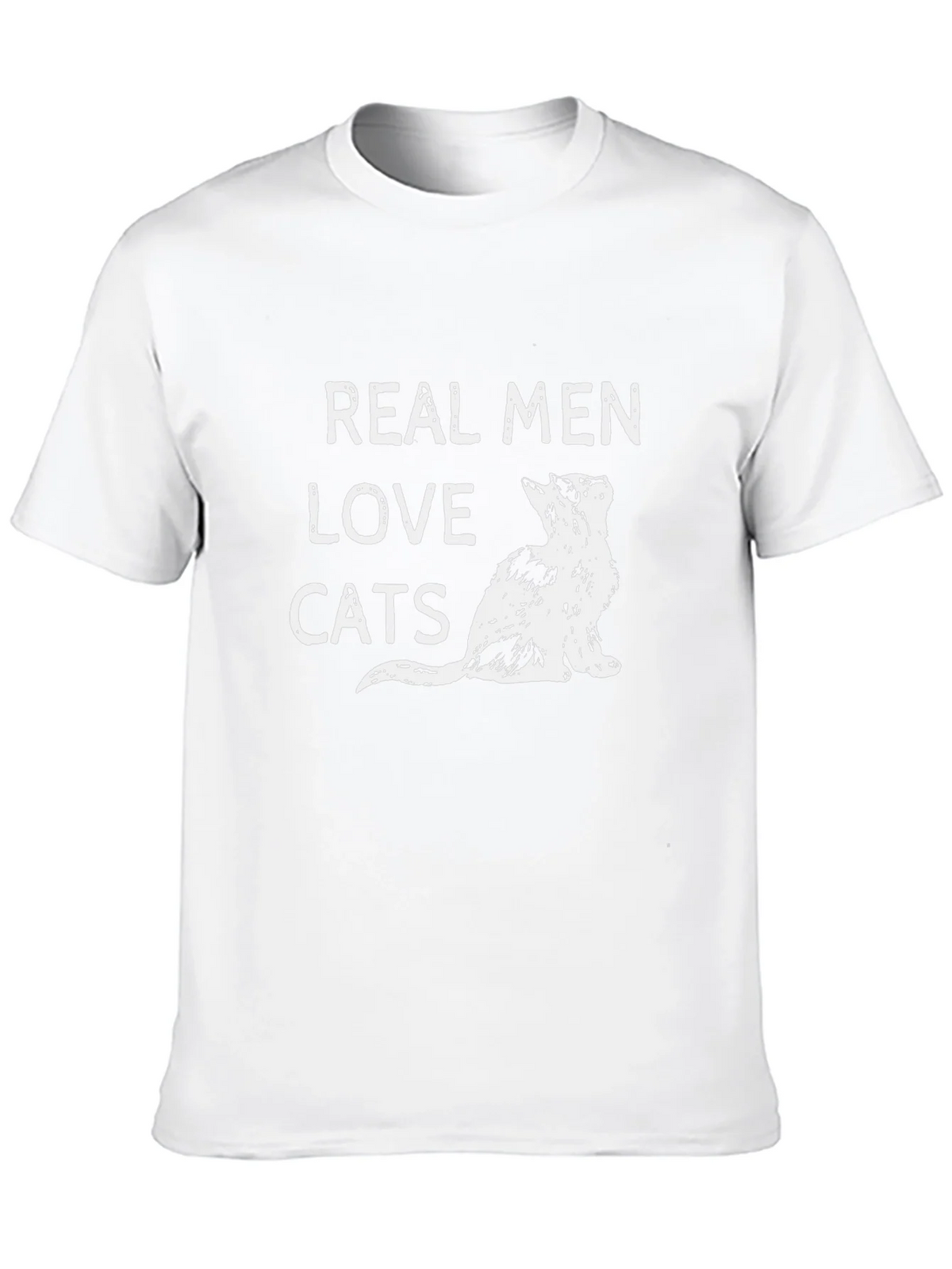 Real Men Love Cats Graphic T-Shirt product image 9