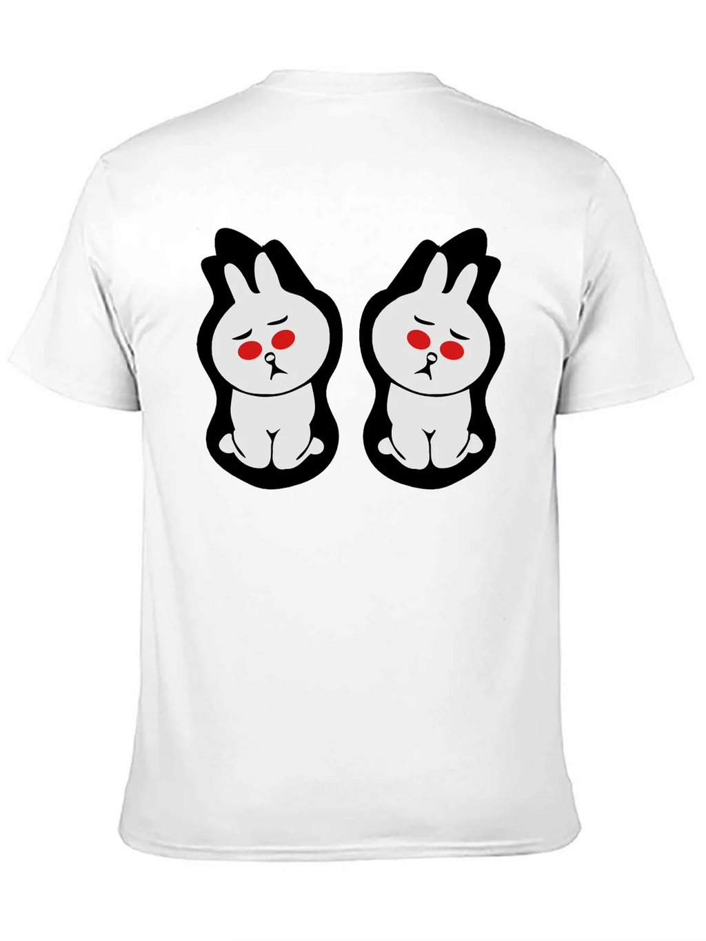 Sad Bunny Graphic Tee - Black Cotton Blend product image 10