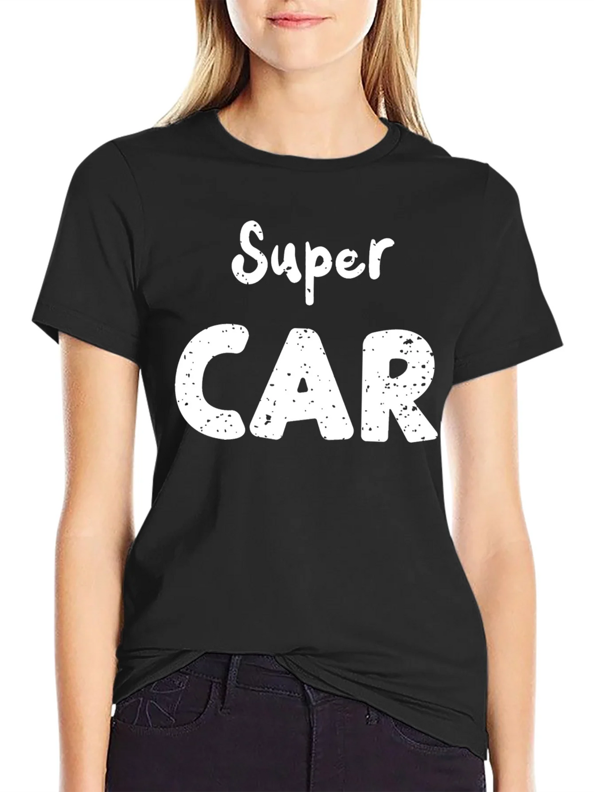 Super Car Graphic T-Shirt - Black product image 2