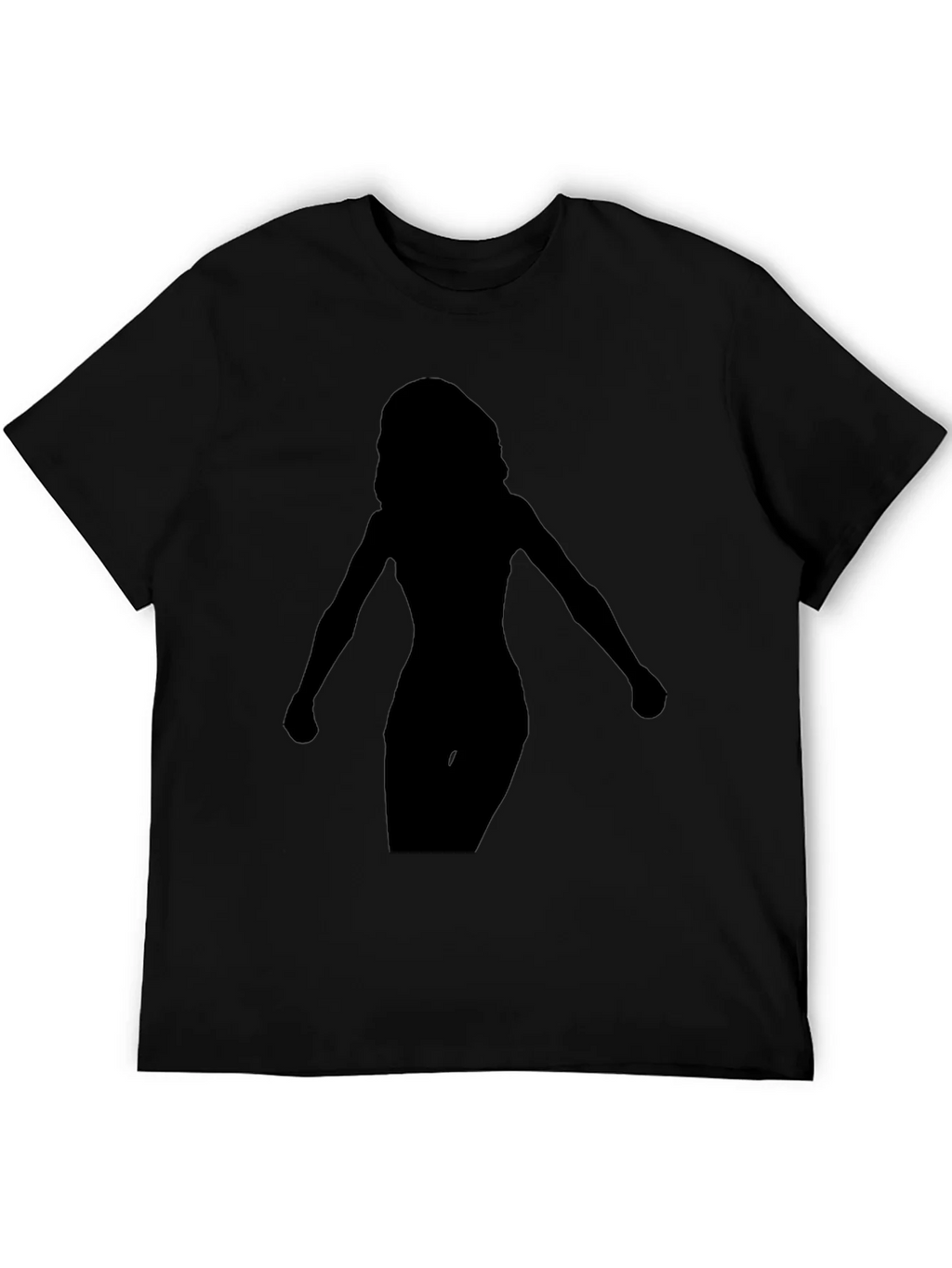 Silhouette Graphic Tee - Modern Fit Black T-Shirt product image 2