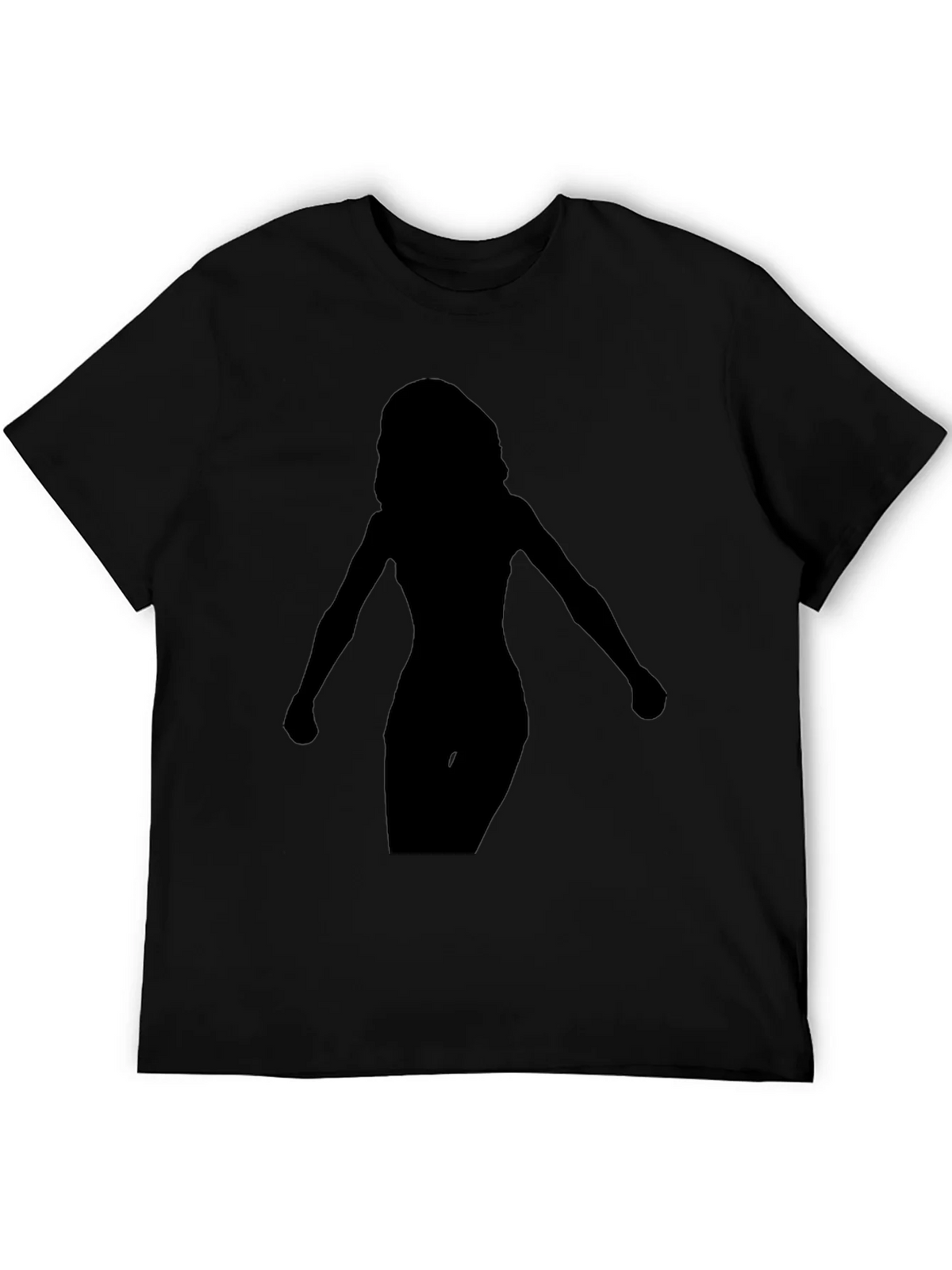Silhouette Graphic Tee - Modern Fit Black T-Shirt product image 2